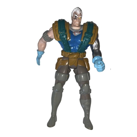 Lot of 3 Vintage 90s Marvel Toy Biz Cable & Wolverine And DC Comics Kenner Bane - Picture 8 of 9